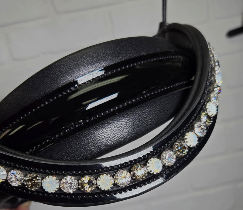 Limited Edition Extra Wide Double/ Flashless Cavesson/ Browband combo