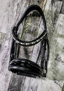 Limited Edition Extra Wide Double/ Flashless Cavesson/ Browband combo