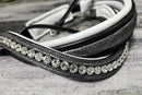 Grey Python Shimmer Double Bridle