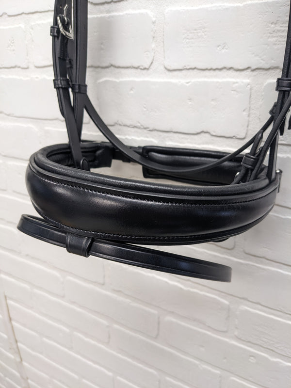 Plain Black Noseband